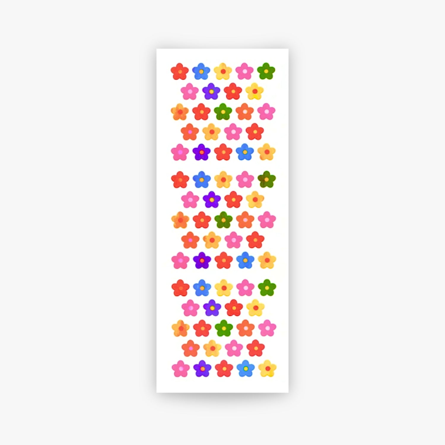 Mini Holografiske Blomster Klistremerker
