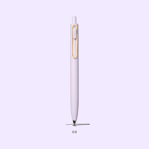 Uni-Ball One F — Lilla & Gul