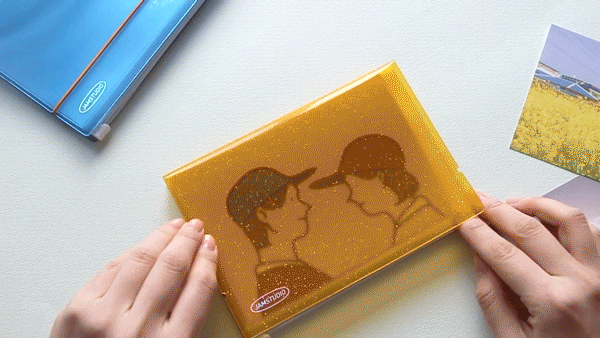 Sticker Organizer Book — Postcard Size