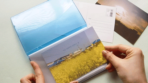 Oppbevaringsmappe Til Klistremerker — Postkort Størrelse