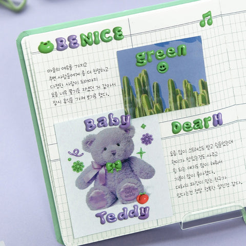 Ballong Bokstav-Klistremerker