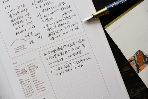 "Research Notes" - A5 Notatbok