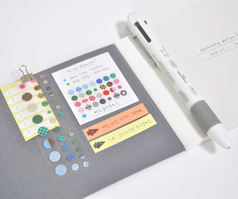 Runde Klistremerker På Rull