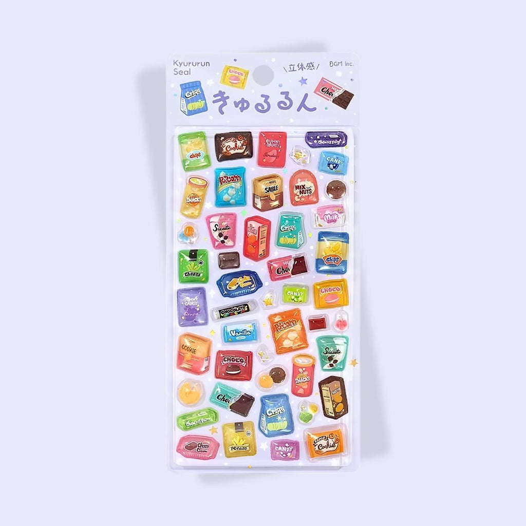 Snacks — 3D Stickers
