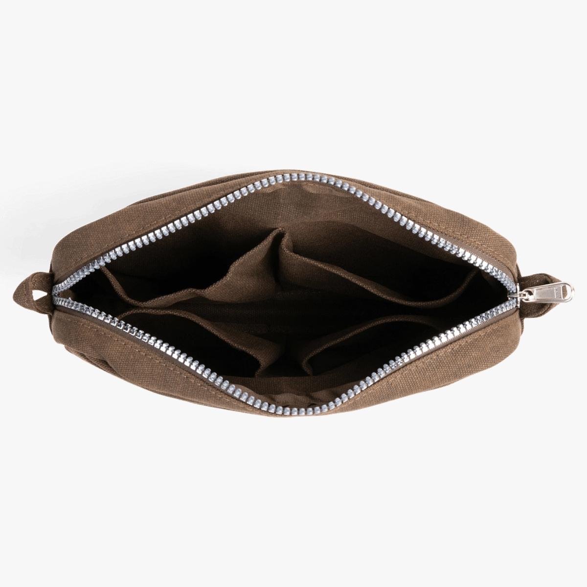 Mørkebrun Studio Pouch