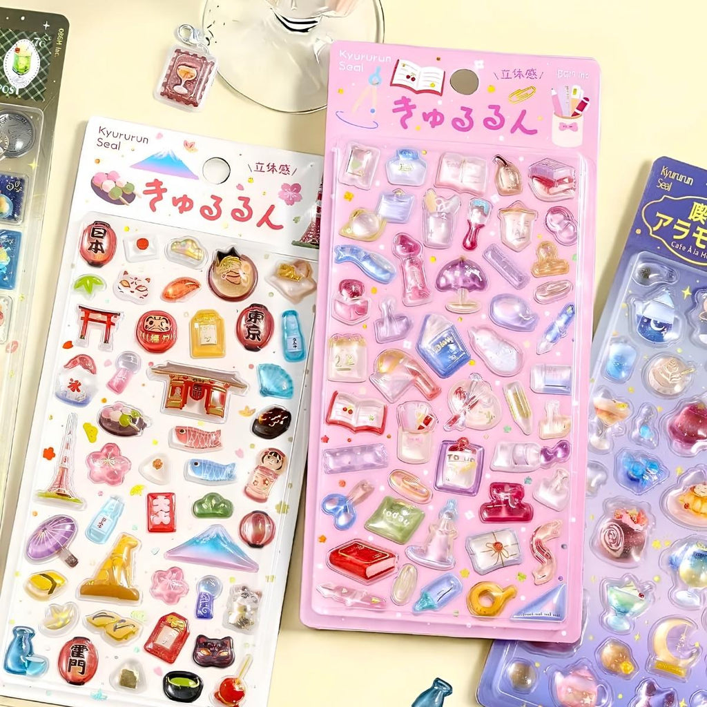 Stationery — 3D Stickers