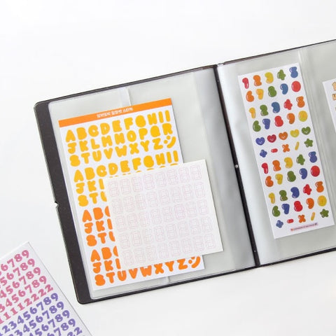 Sticker Organizer Book — Large Size