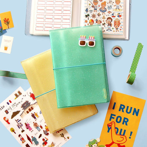 Sticker Organizer Book — Long Pockets