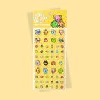 Tamagotchi 3D Klistremerker — Gul