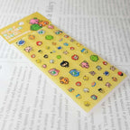 Tamagotchi 3D Klistremerker — Gul