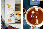 Kiss-Cut PET Sticker Roll — "Tea Room"