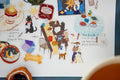Kiss-Cut PET Sticker Roll — "Tea Room"