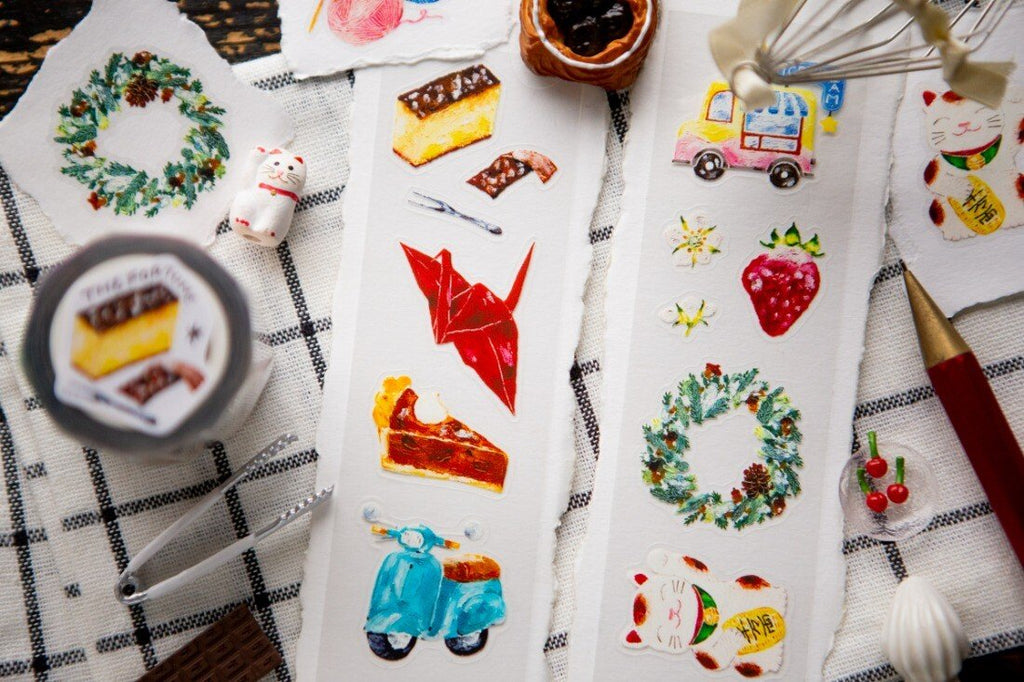 Kiss-Cut PET Sticker Roll — "The Fortune"