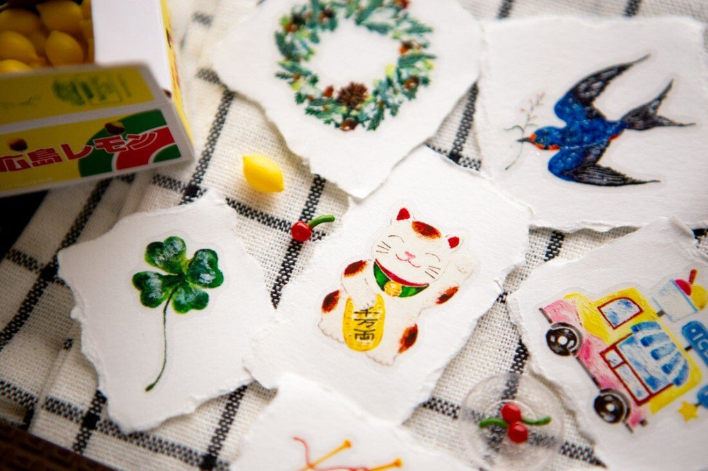 Kiss-Cut PET Sticker Roll — "The Fortune"