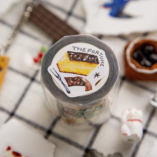 Kiss-Cut PET Sticker Roll — "The Fortune"
