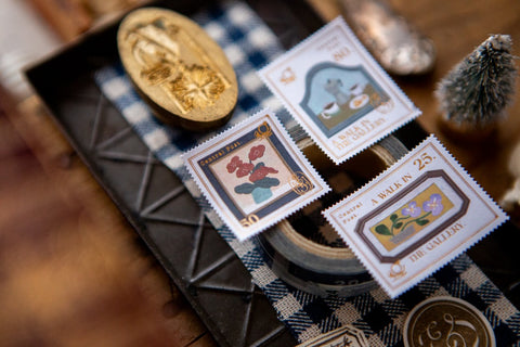 Foiled Stamp Stickers - The Gallery