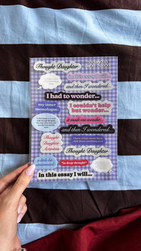 Thought Daughter Stickers