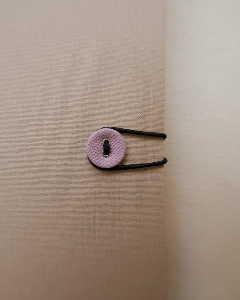 Linen Button Journal — Traveler's Notebook Style