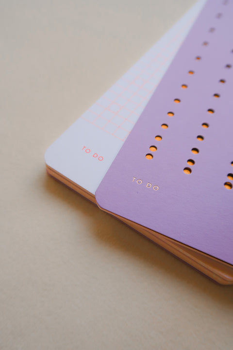 To Do Liste Notatblokk — Lavendel
