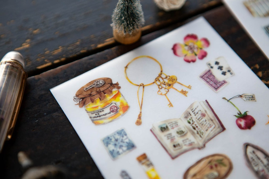 Transfer / Rub-On Stickers - Desk of Botanist