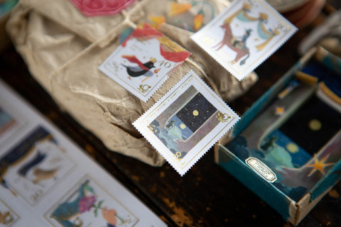 Foiled Stamp Stickers - Wayfarer