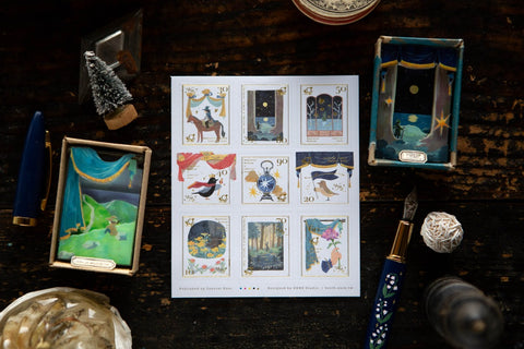 Foiled Stamp Stickers - Wayfarer