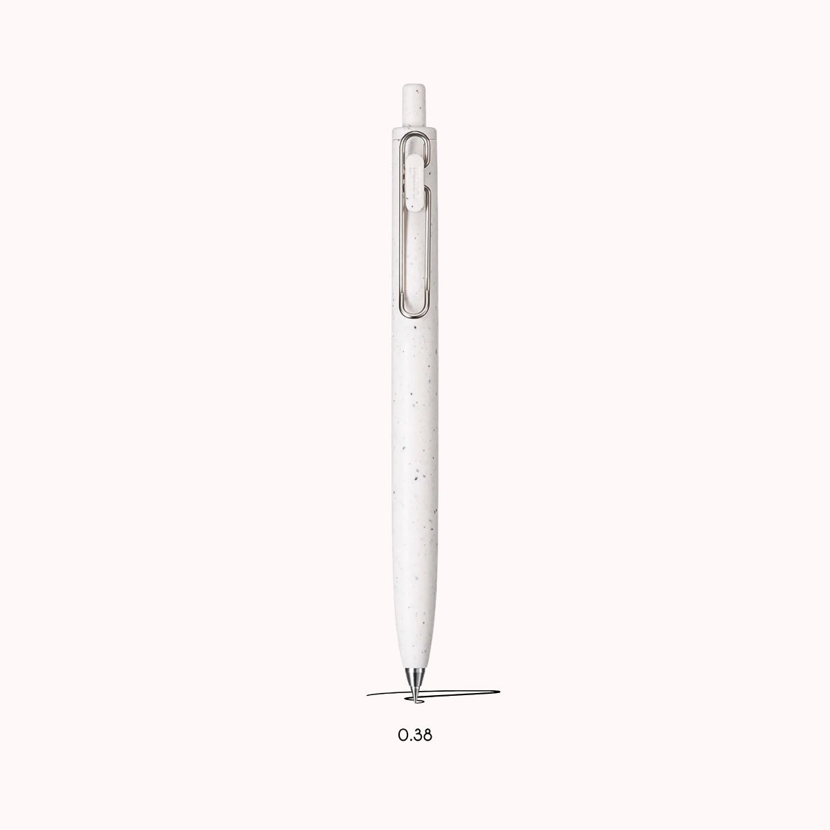 Uni-Ball One F — White Salt Lake 0.38