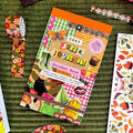 Cosy Season junk journal sticker book by Pipsticks — 30 pages of autumn journaling stickers