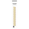 Mini Gold Pencil Stickers