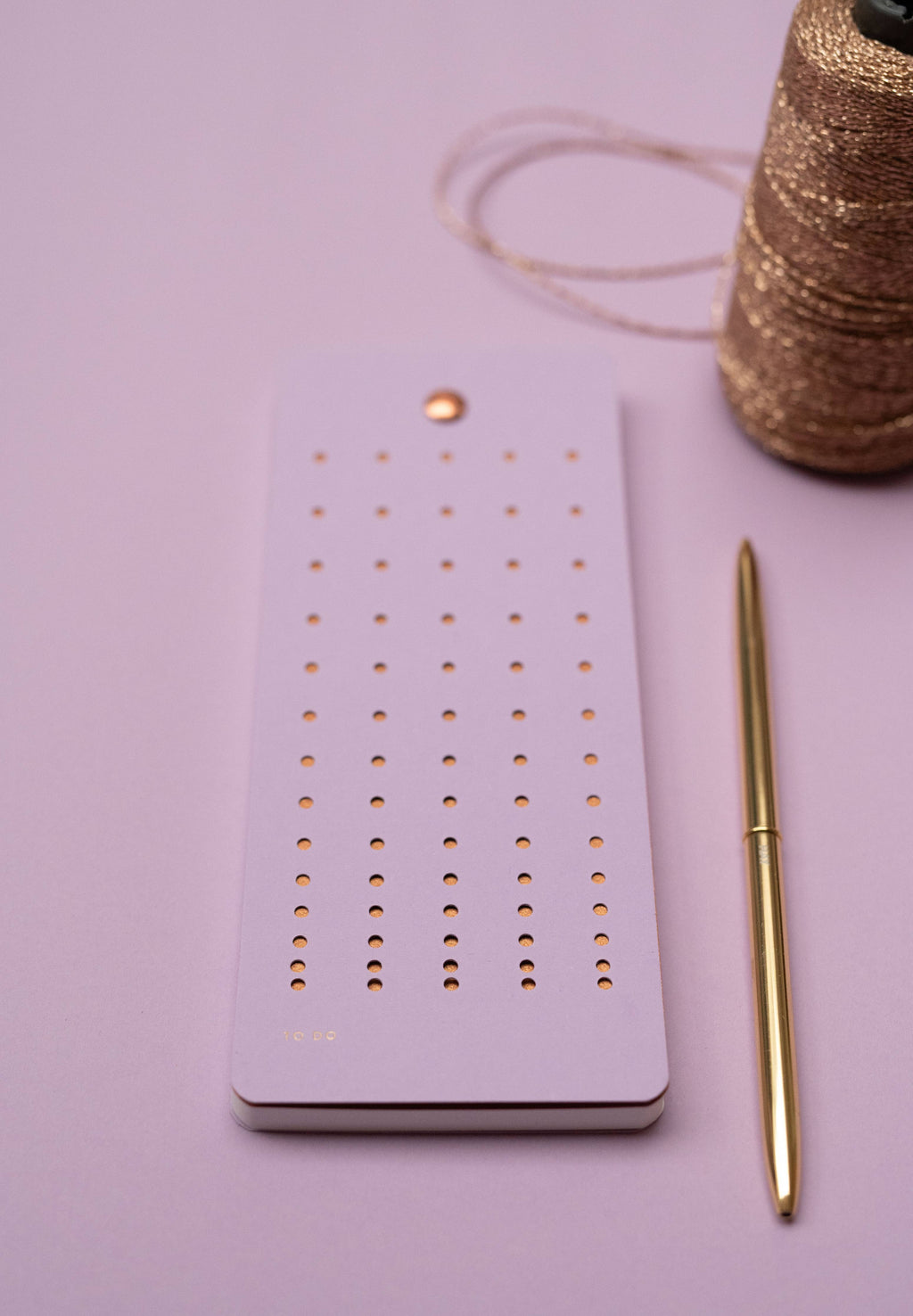 To Do Liste Notatblokk — Lavendel