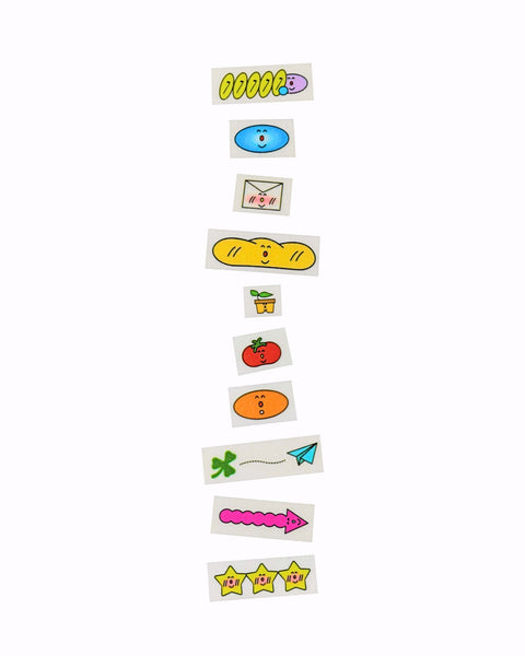 Cutie Icons - Glitter Washi Tape