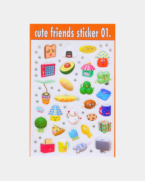 Cute Friends Stickers