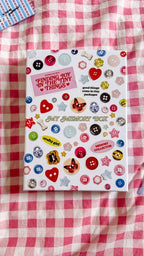 Button stickers by Martina's Tiny Store — backing card detail