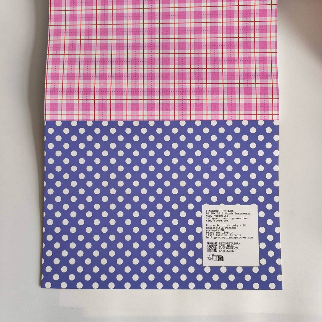 Patterned craft papers from Martina Calvi's Big Book of Craft Paper — page detail 7