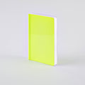 Glossy Bullet Journal — Neon Yellow A6