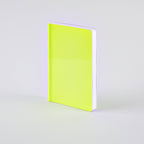 Glossy Bullet Journal — Neon Yellow A6