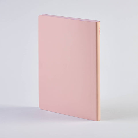 Leather Bullet Journal — Pink Aura A5+