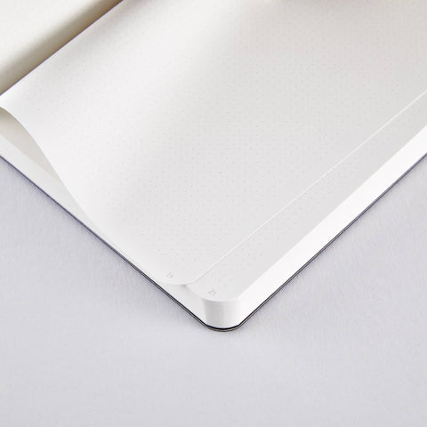 Bullet Journal - Metallisk Blå A6