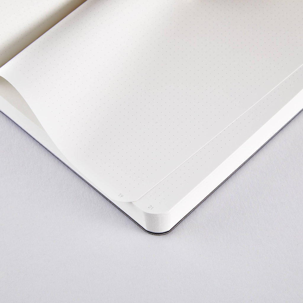 Bullet Journal - Metallisk Blå A6