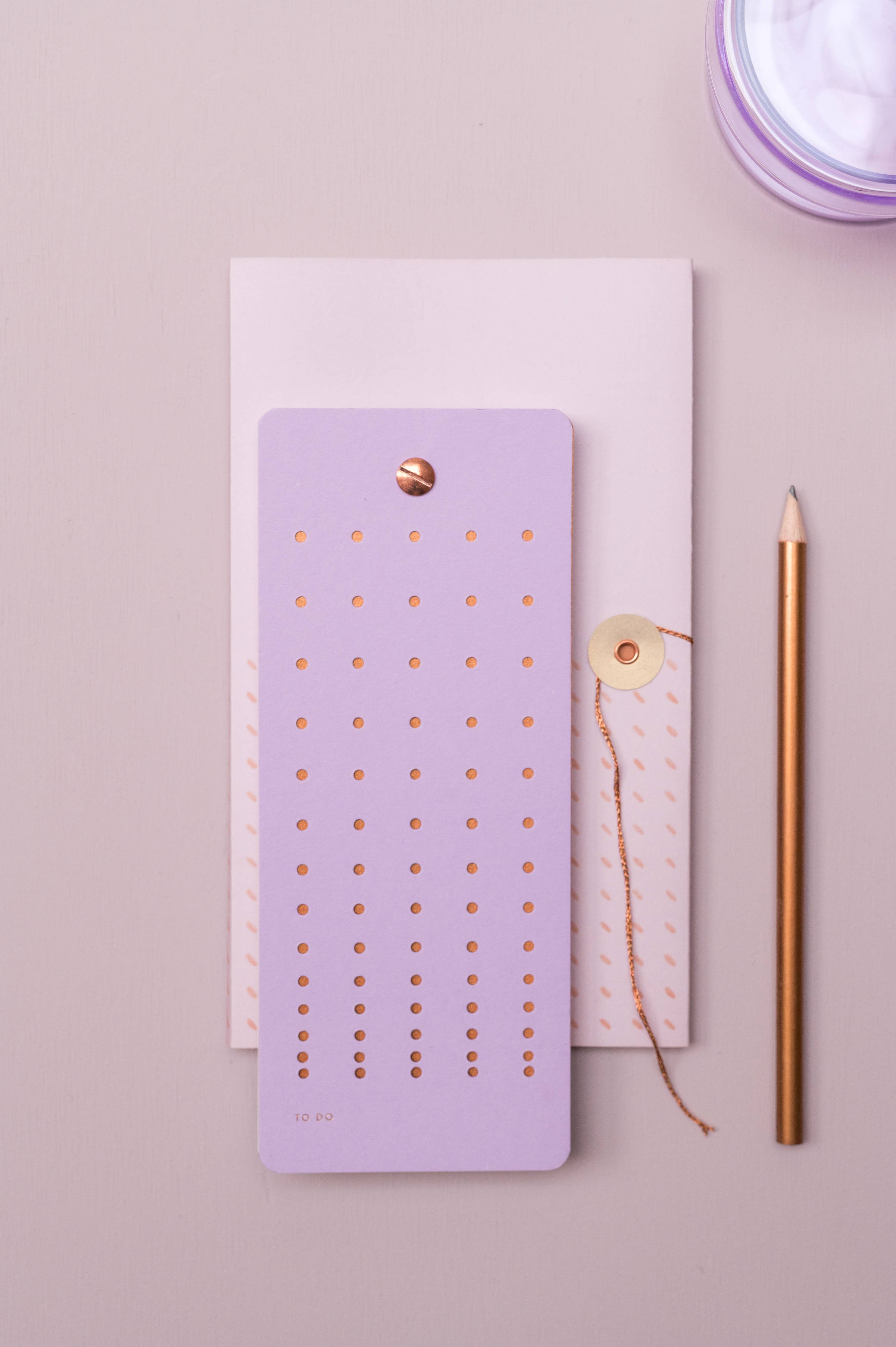 To Do Liste Notatblokk — Lavendel