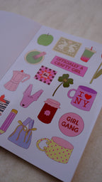 Junk Journal Klistremerkebok — Nany Craft Shop