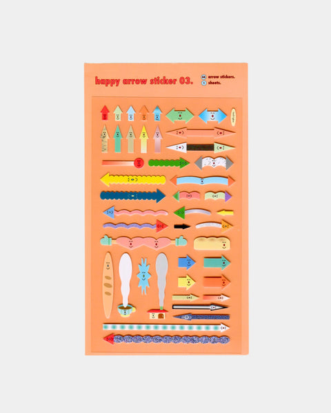 Happy Arrow Stickers 03