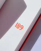 365-siders Letterpress Notatbok (Gill Sans)