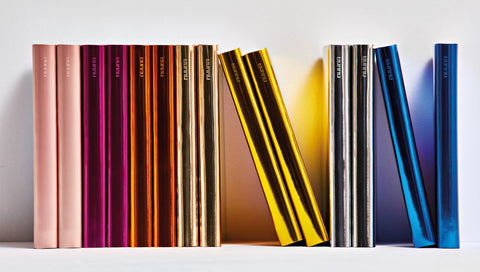 Shiny Bullet Journal — Metallic Blue A6