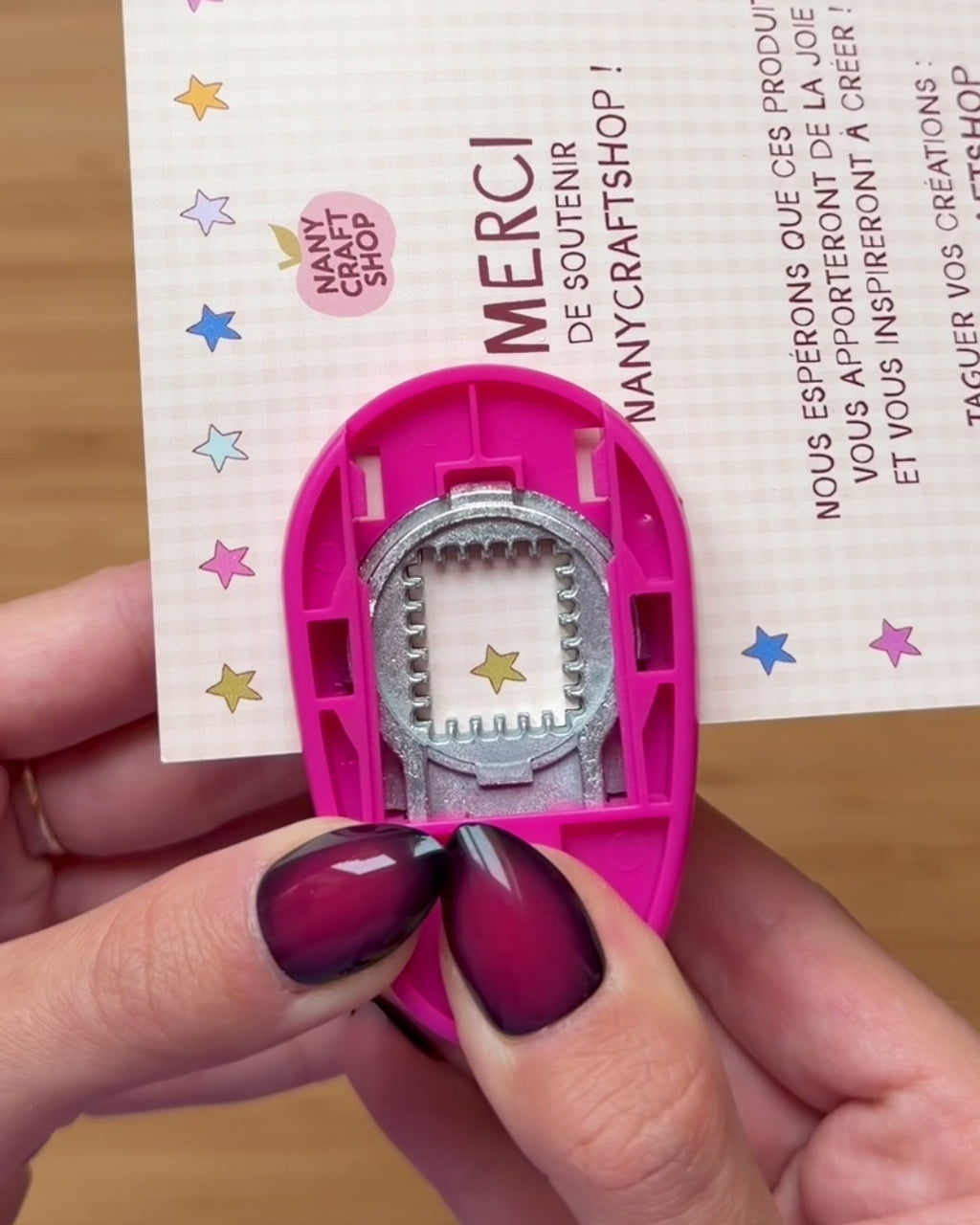 Mini Frimerke Paper Punch