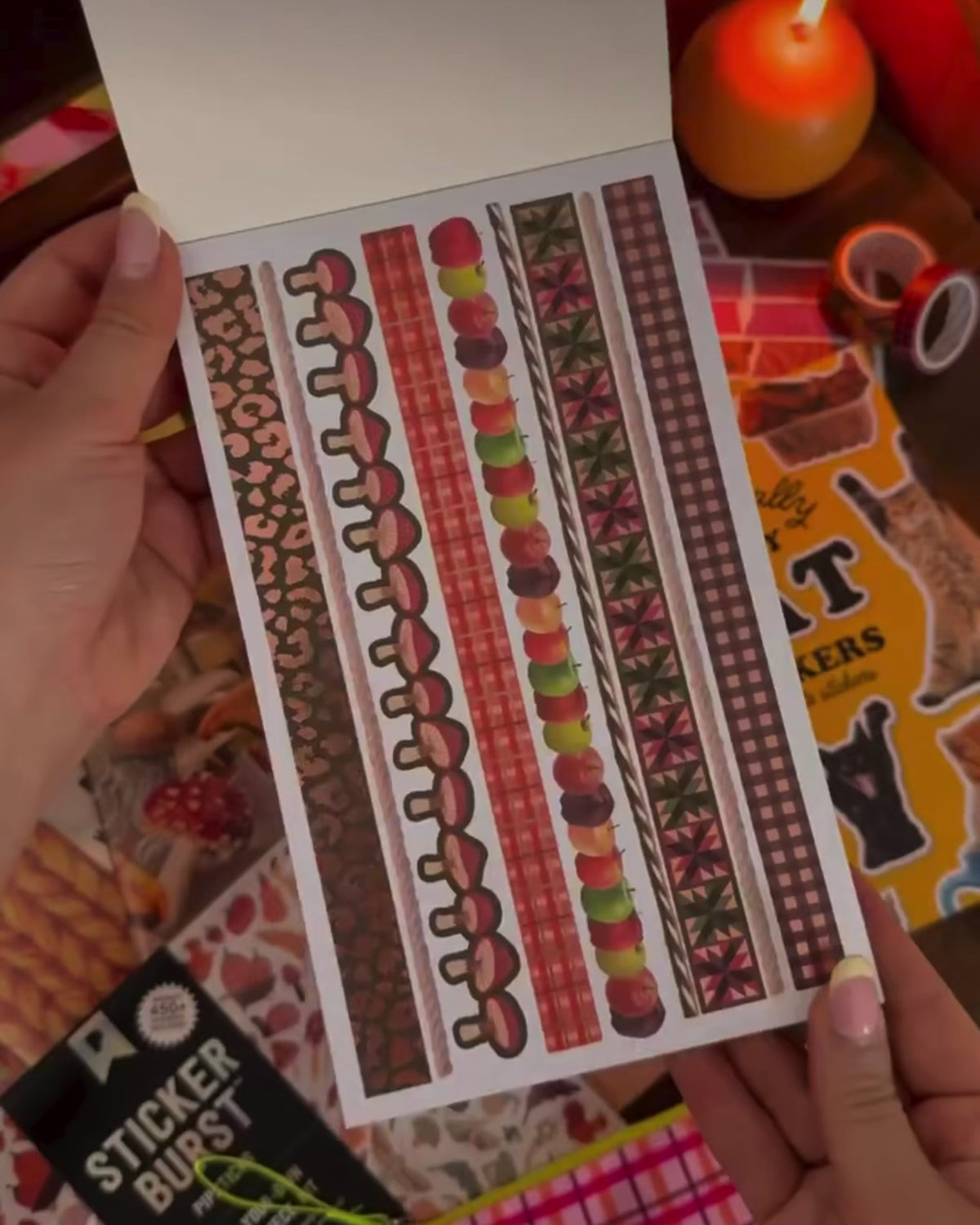 Junk Journal Klistremerkebok — Cosy Season