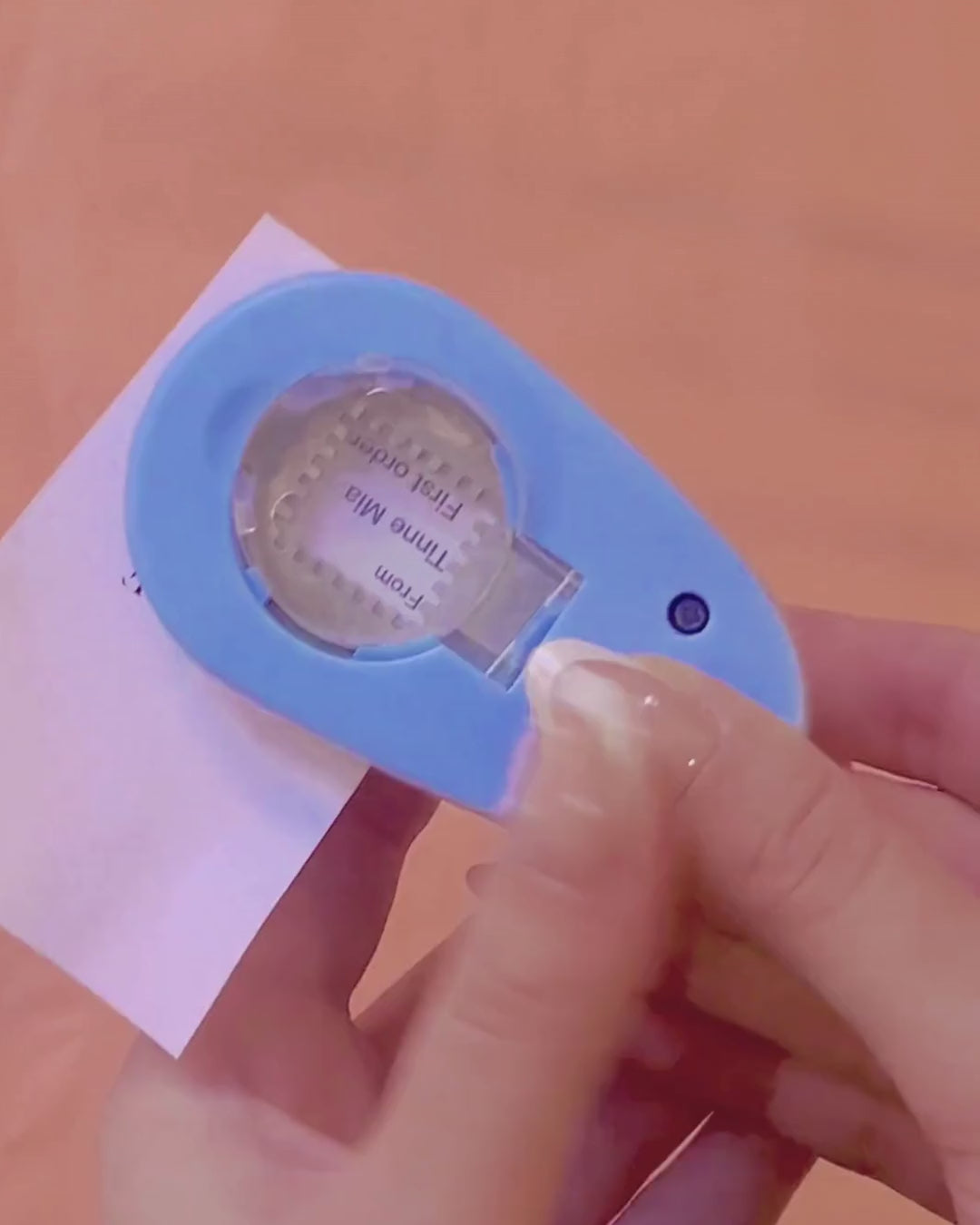 Mini Frimerke Paper Punch