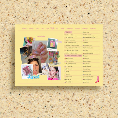 Vision Board Maker - Fluo Paper Co.