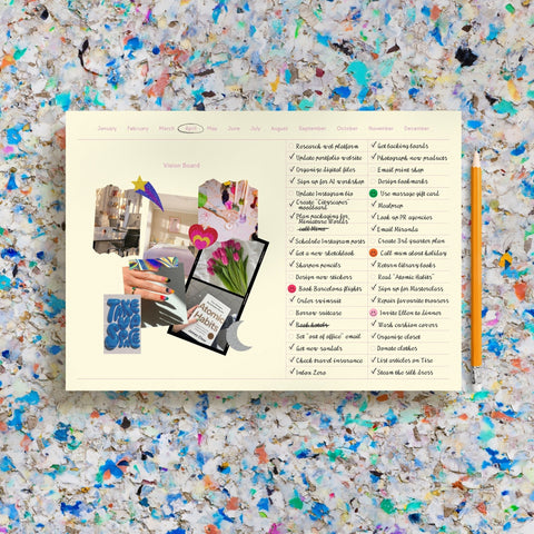 Vision Board Maker - Fluo Paper Co.