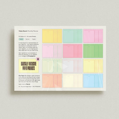 Vision Board Maker - Fluo Paper Co.
